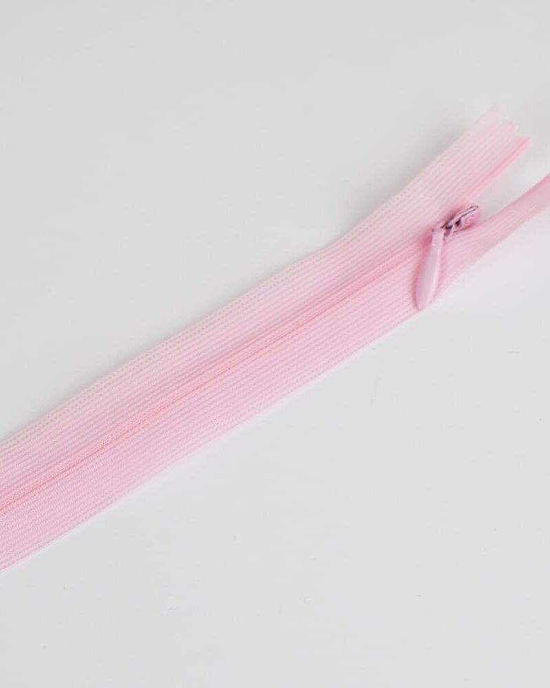Zip invisible rose 22 cm