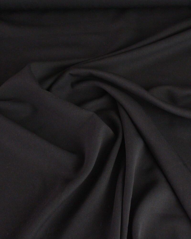 Viscose unie noir