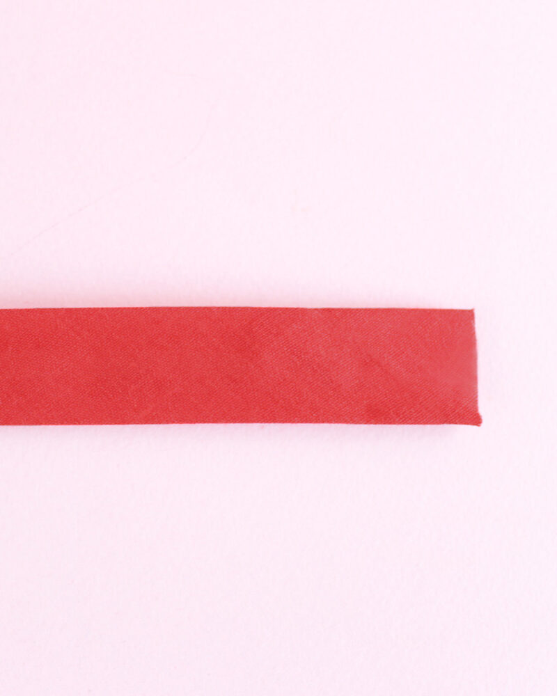 Biais rouge 20 mm