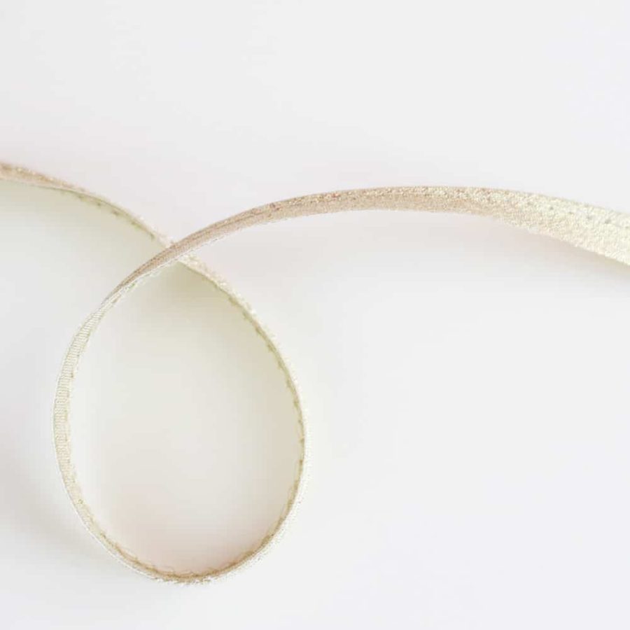 Goldfarbene Paspel, 10 mm