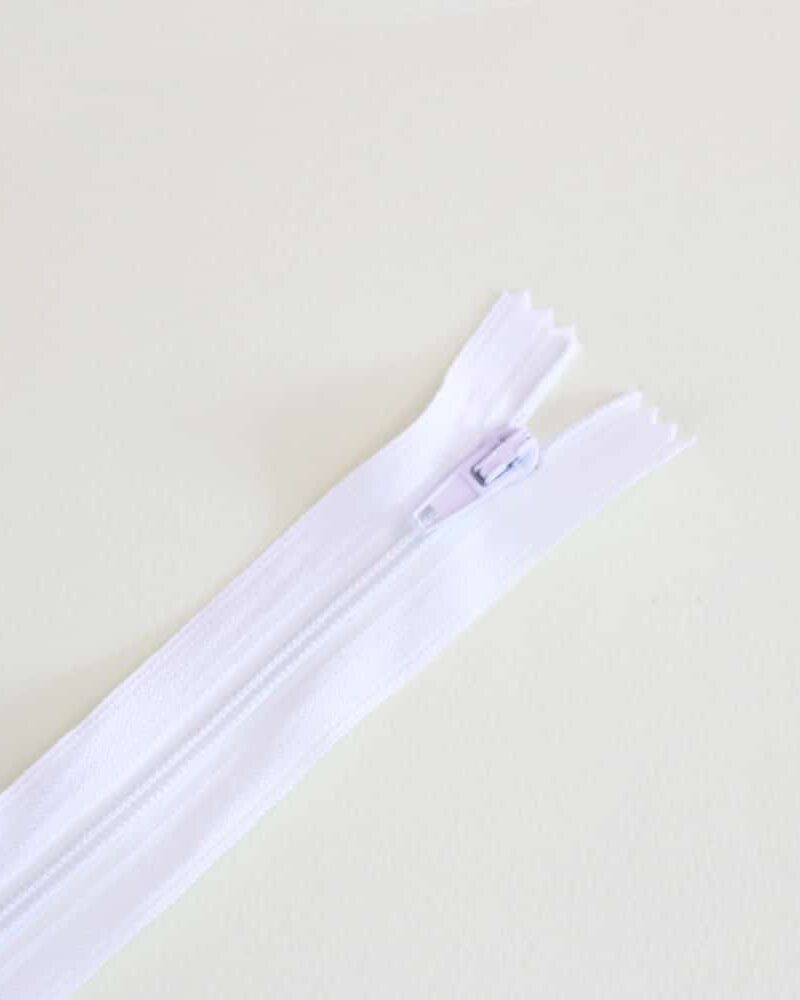 Zip blanc classique