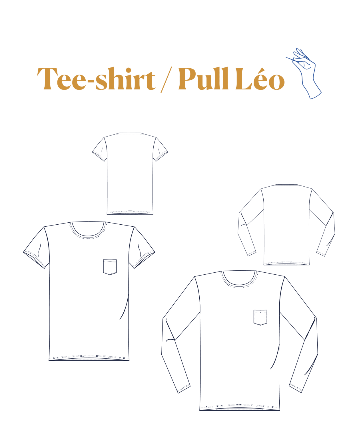 Pull / T-shirt Léo