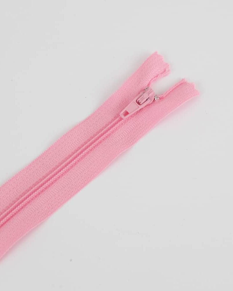 Zip classique rose poivré
