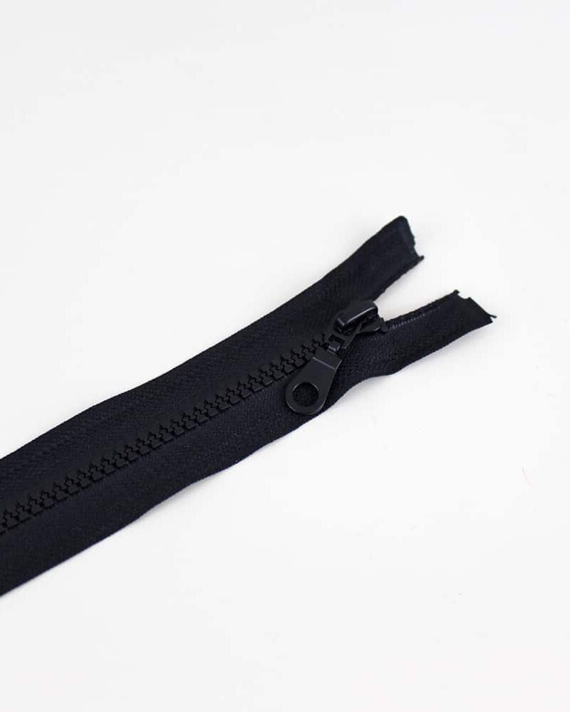 Zip injecté noir