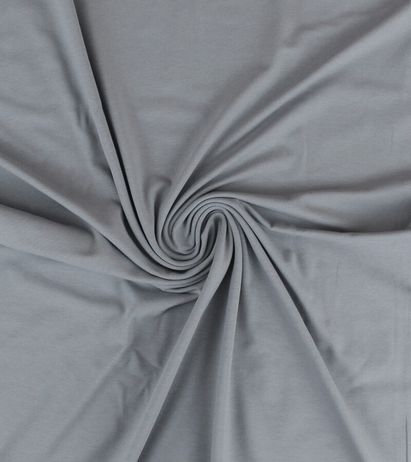 Jersey de coton bio - gris