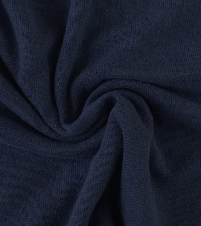 Maille pull brossée - bleu marine