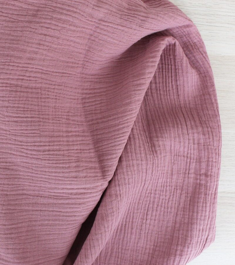 Double gaze - vieux rose