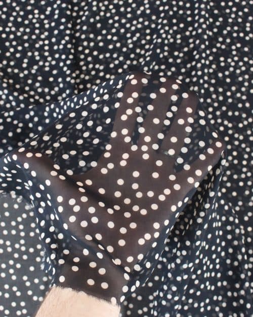 Voile Dots - noir