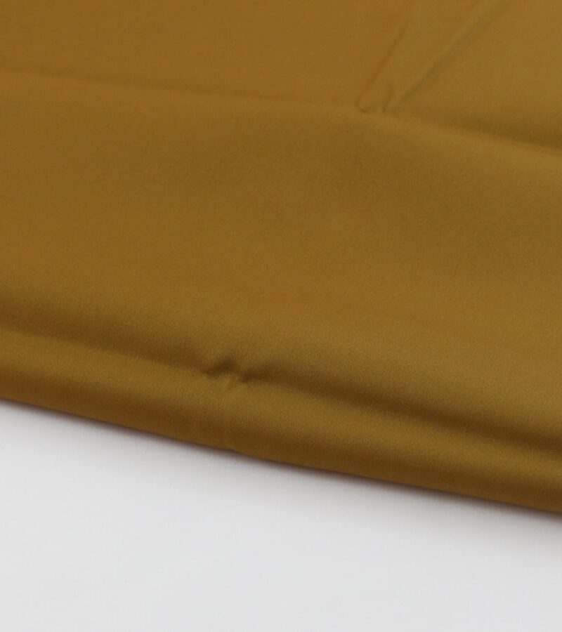Satin de coton - moutarde