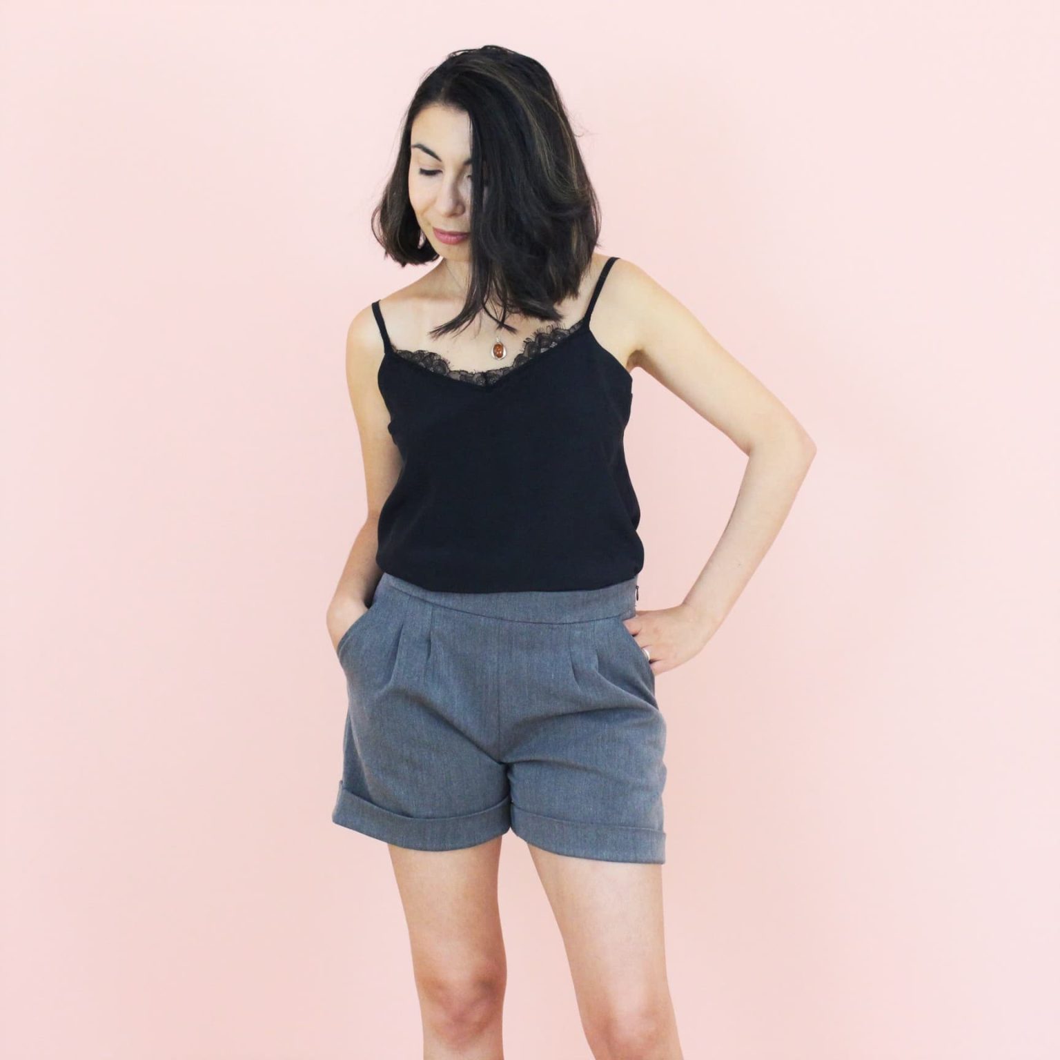 Short June - gris
