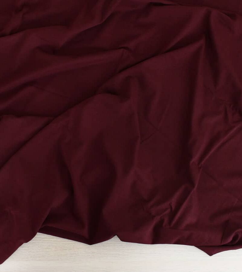 Jersey de bambou - bordeaux