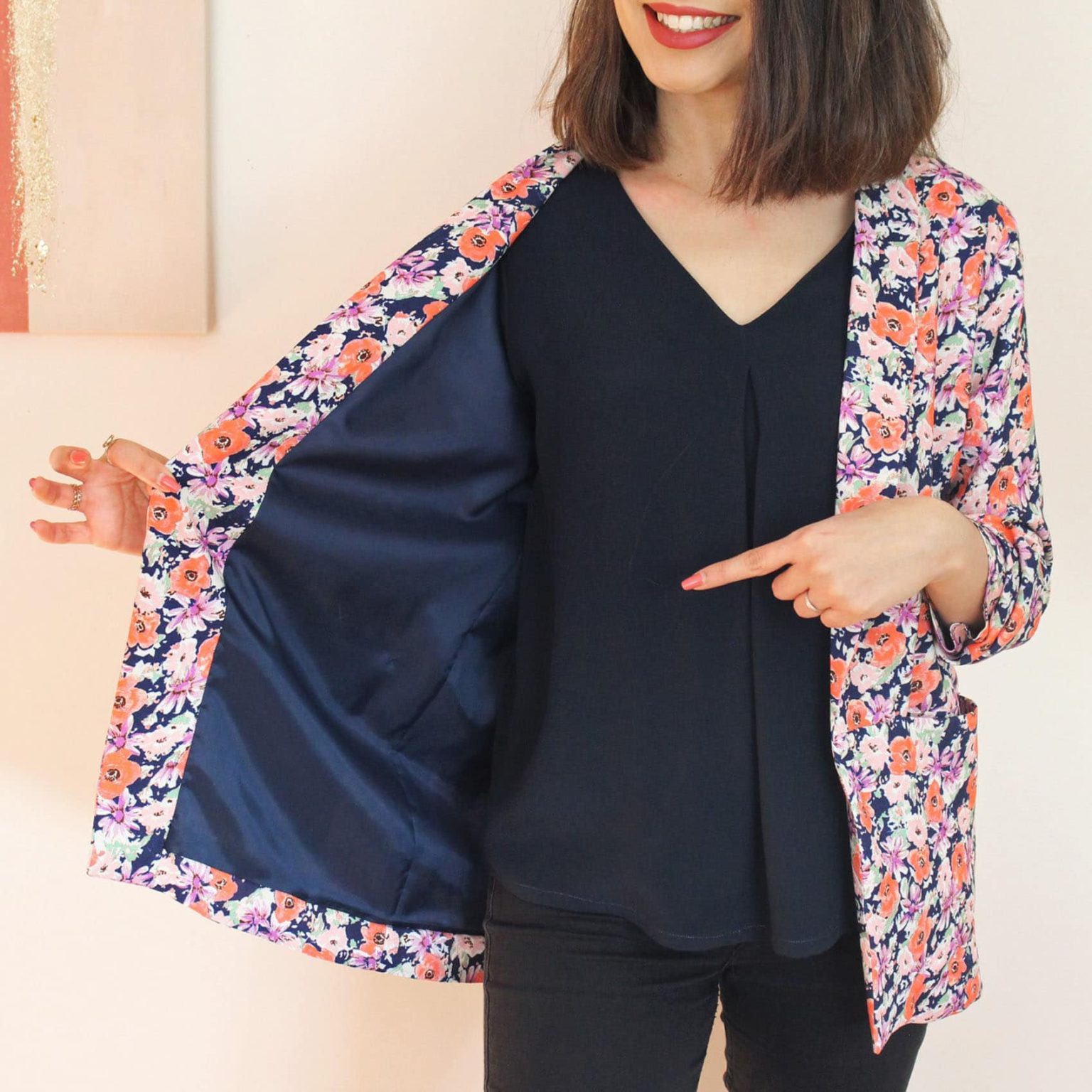 Patron Veste Angela