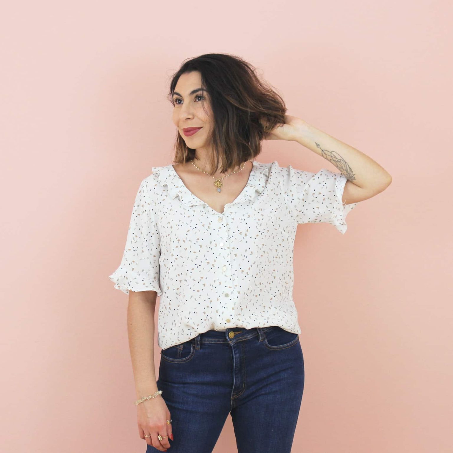 Patron blouse Christelle
