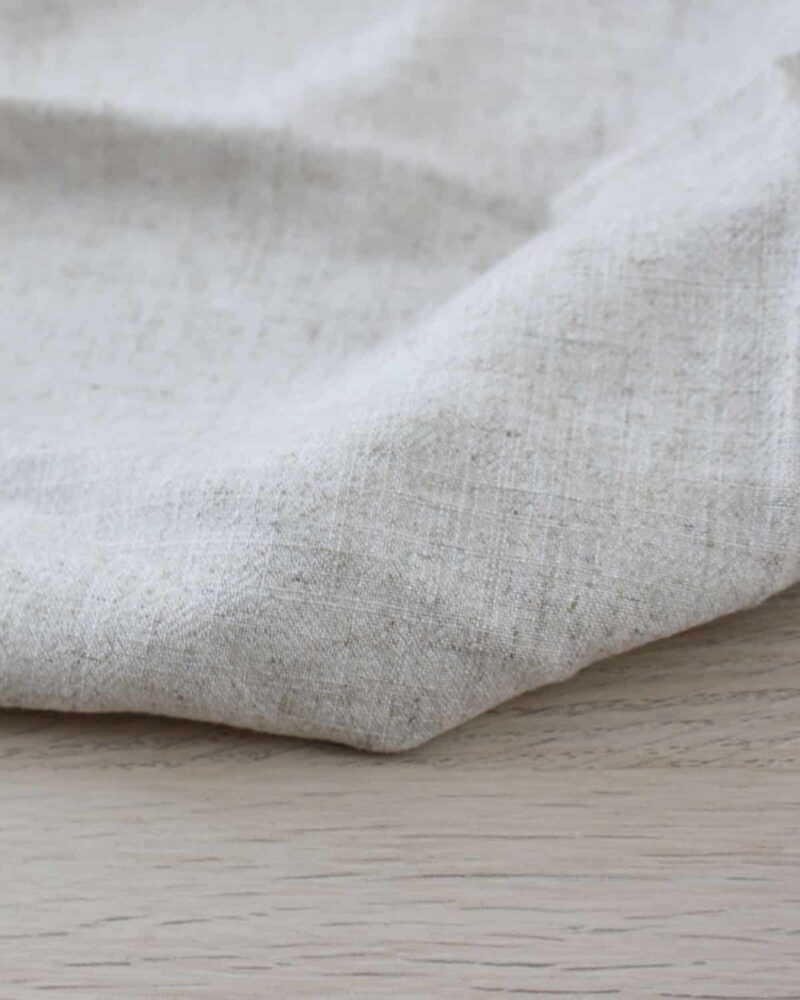 Viscose lin - beige naturel