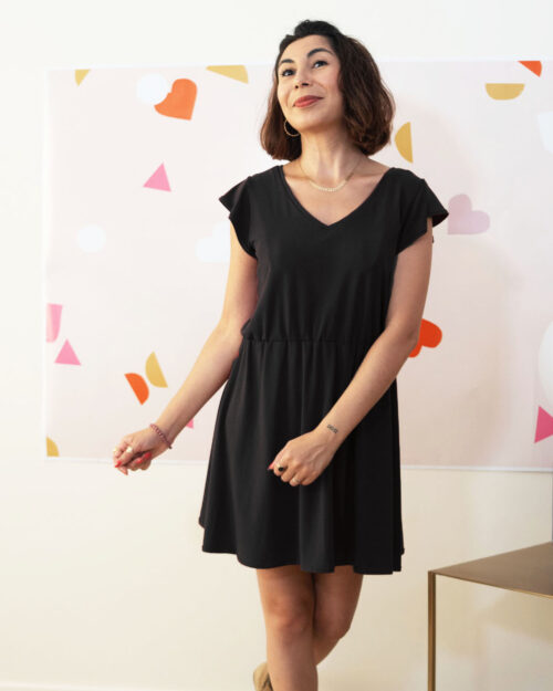 Kit robe Emilie – noir