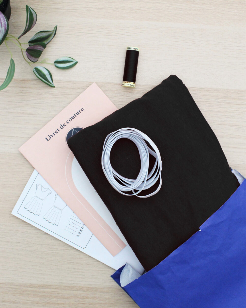 Kit couture robe Emilie – noir