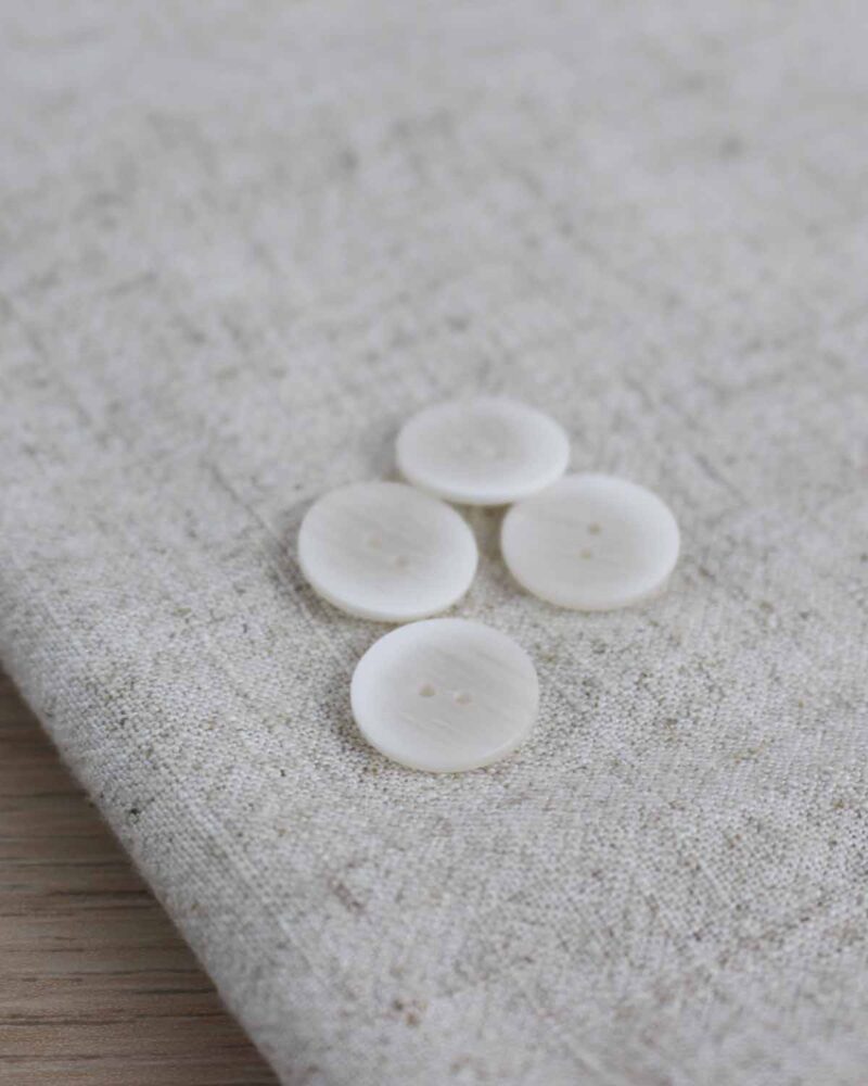 Boutons Quartz - blanc cassé