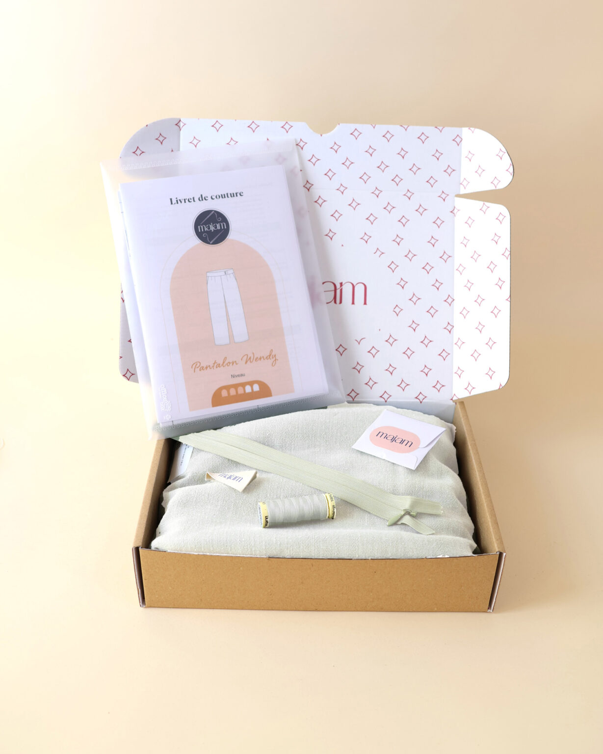 Kit pantalon Wendy - naturel