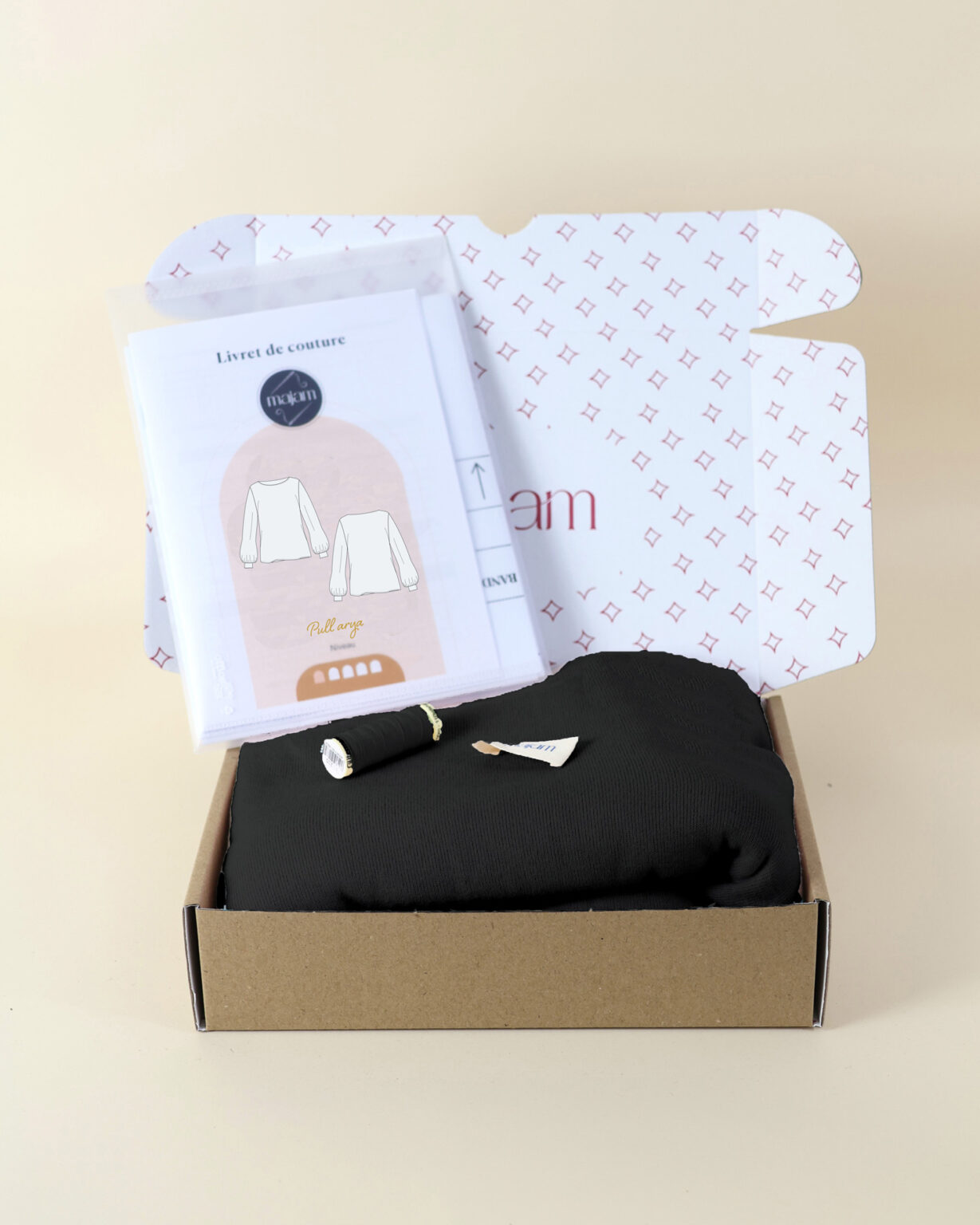 Kit pull Arya - noir