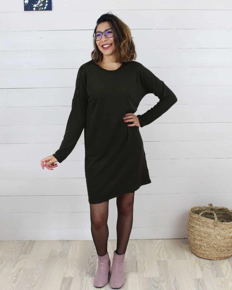 Kit robe pull Bianca - noir