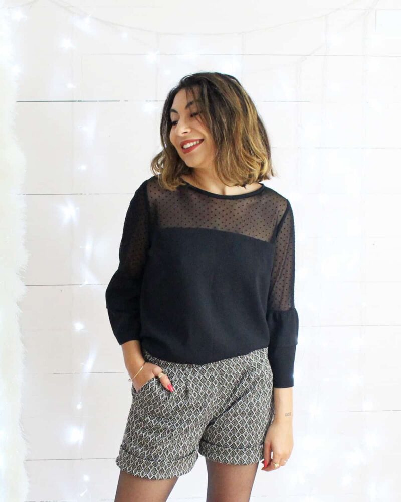 Patron couture blouse Java
