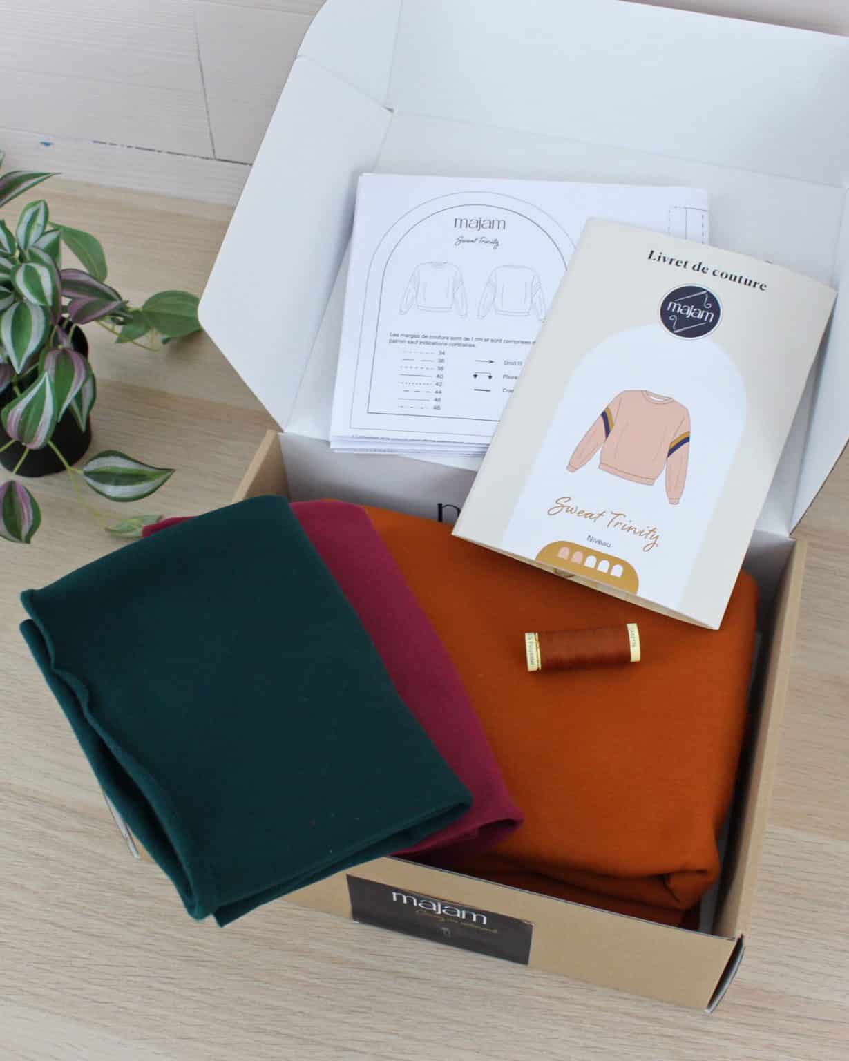 Kit sweat Trinity - cognac