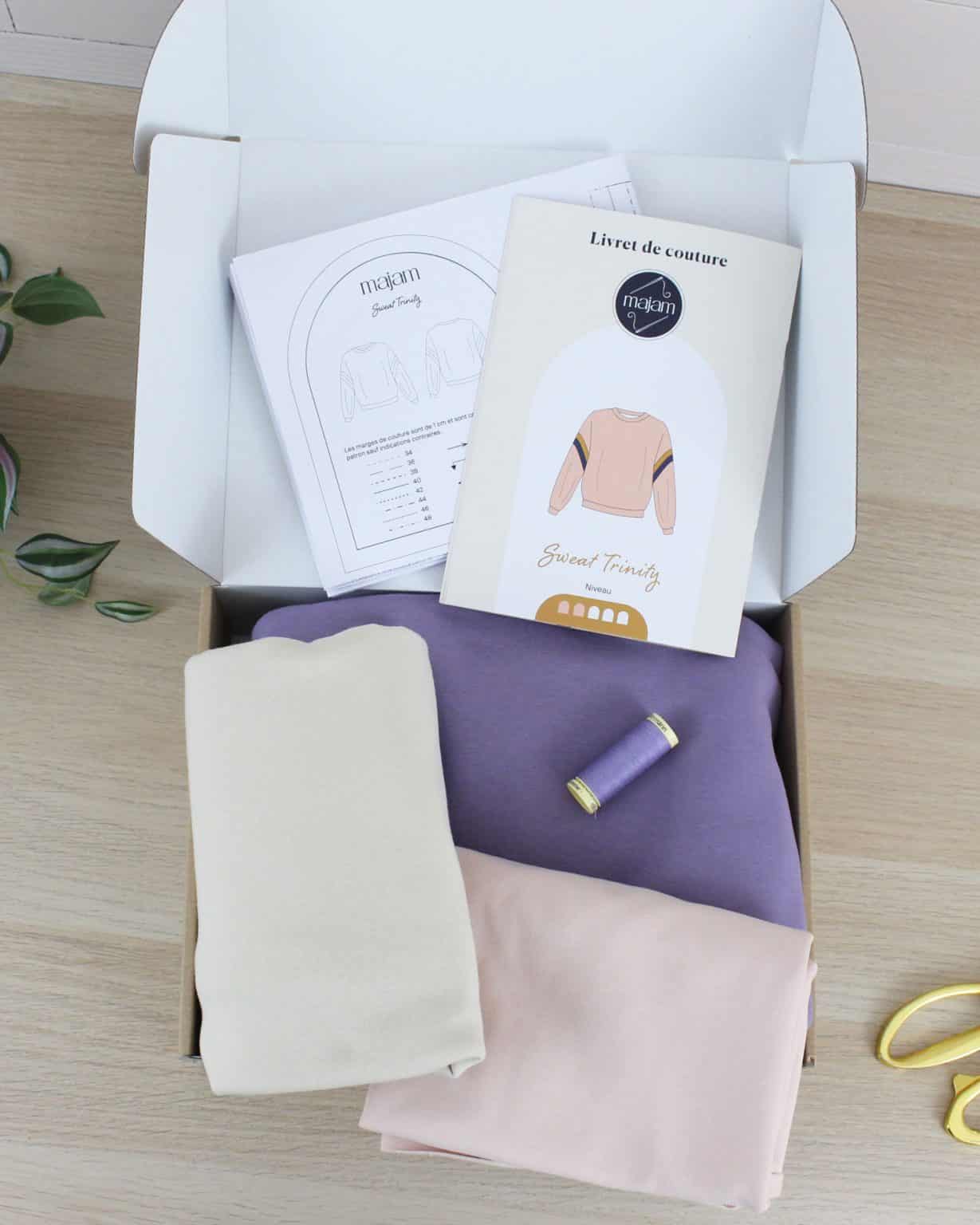 Kit sweat Trinity - lilas