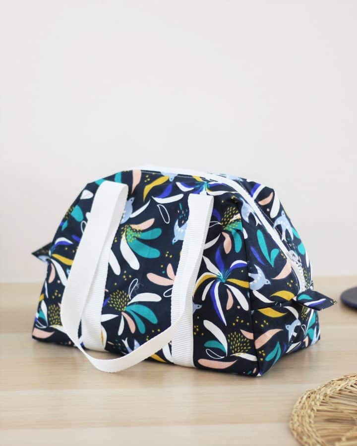 Kit Lunch bag Elsa Vol de nuit Kit couture sac Majam