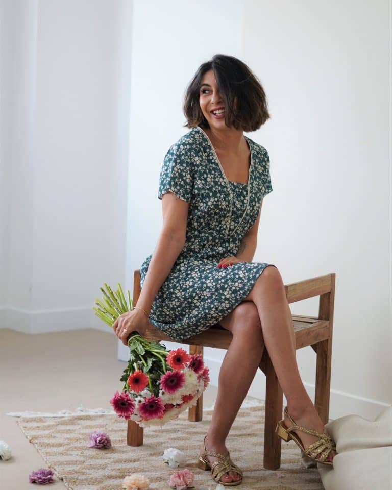 Kit robe Florence - Emeraude