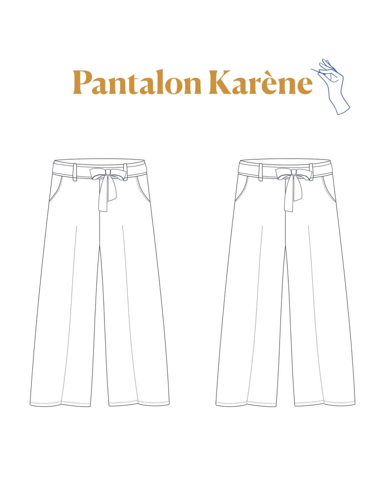 Patron Pantalon Karene