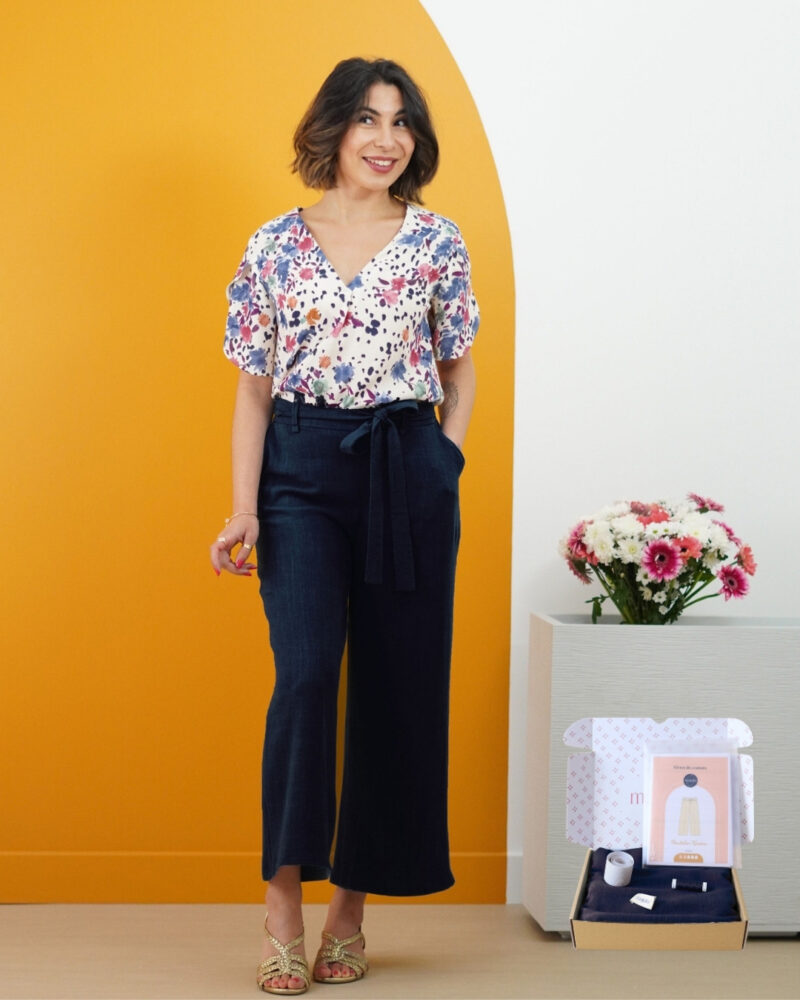 Kit pantalon Karene - bleu marine