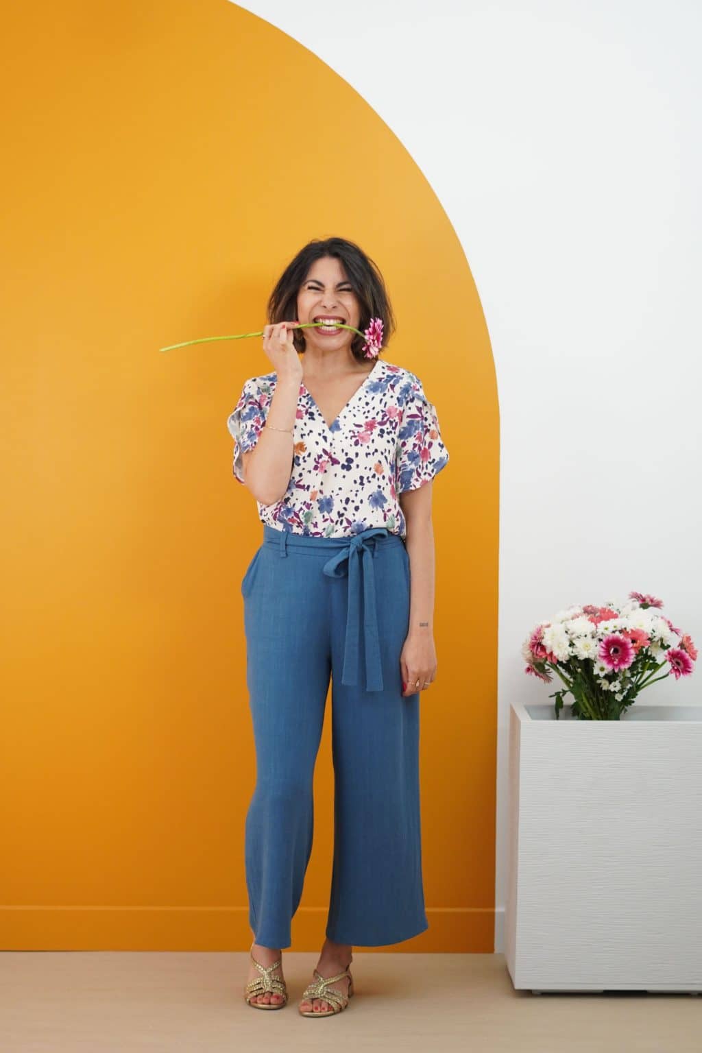 Kit blouse Mars - Bleuet