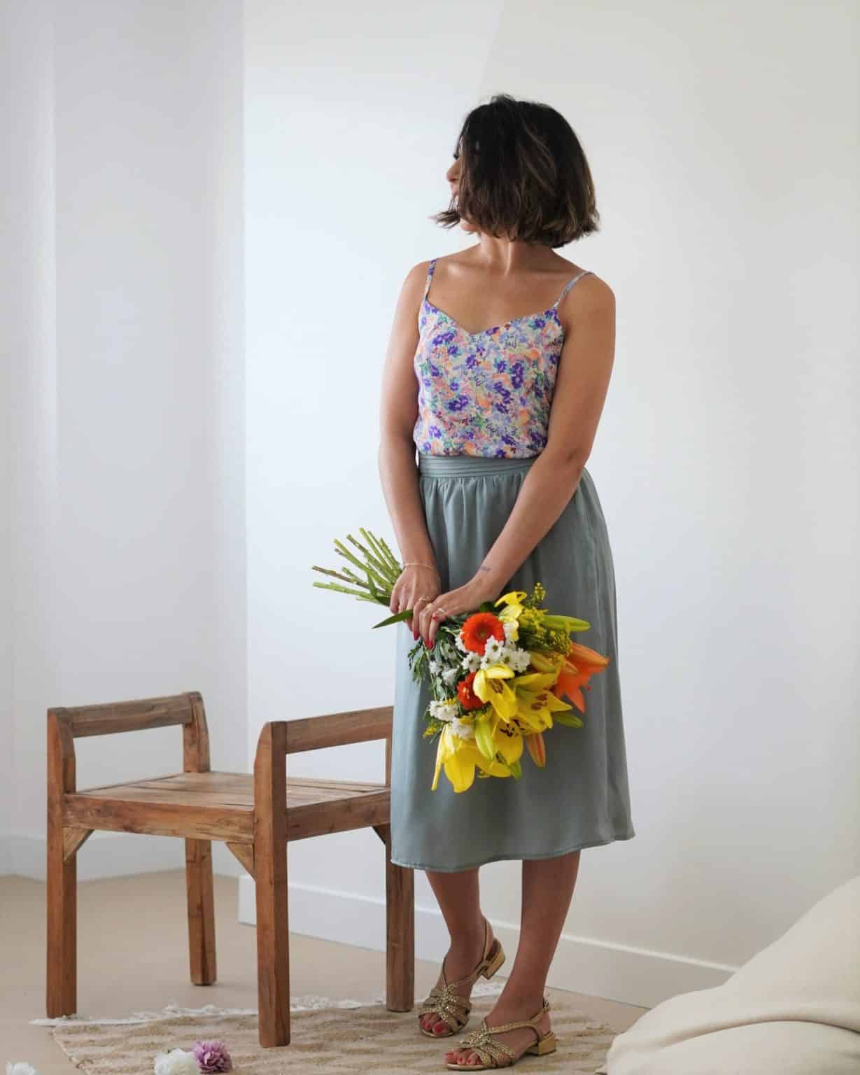 Kit jupe Valentina - vert