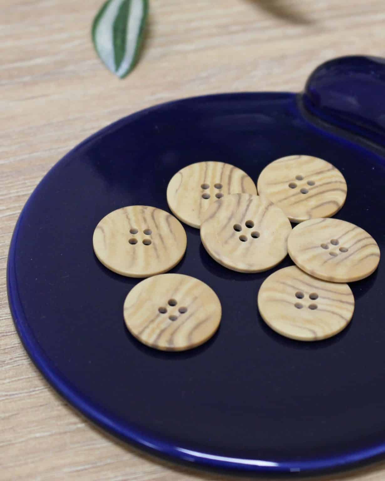 Boutons Chêne clair