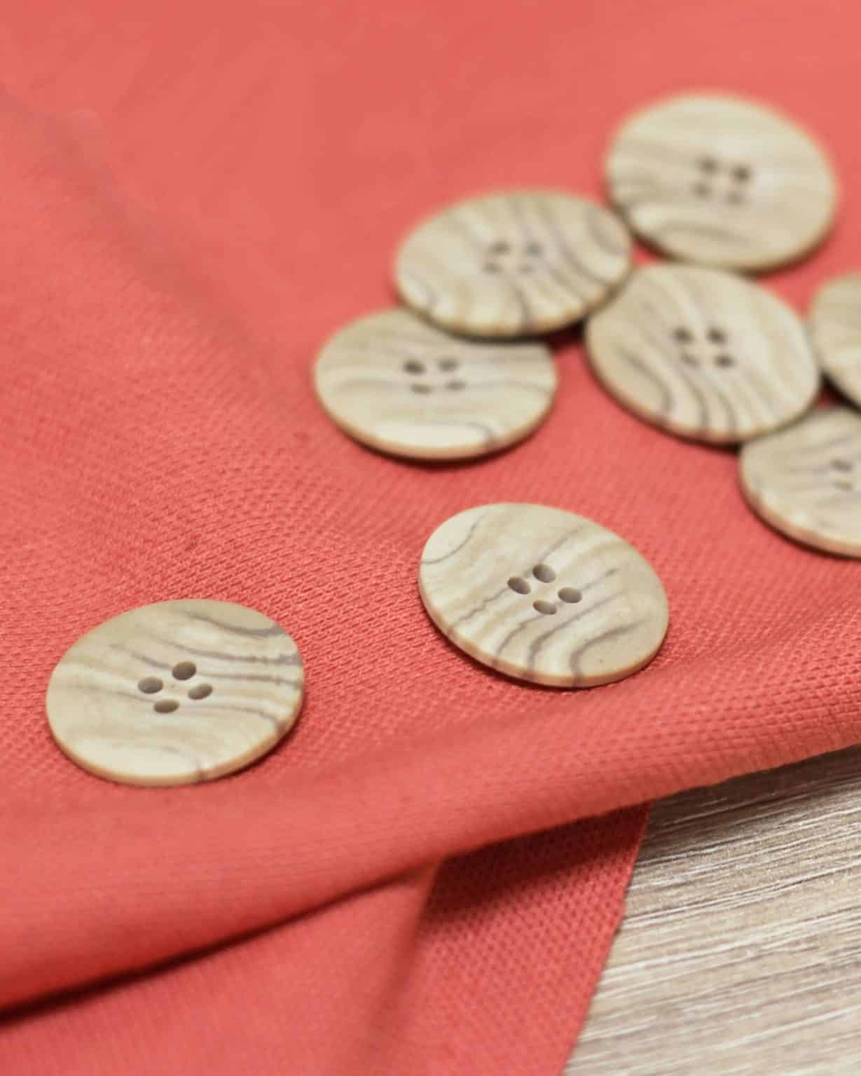 Boutons Chêne clair