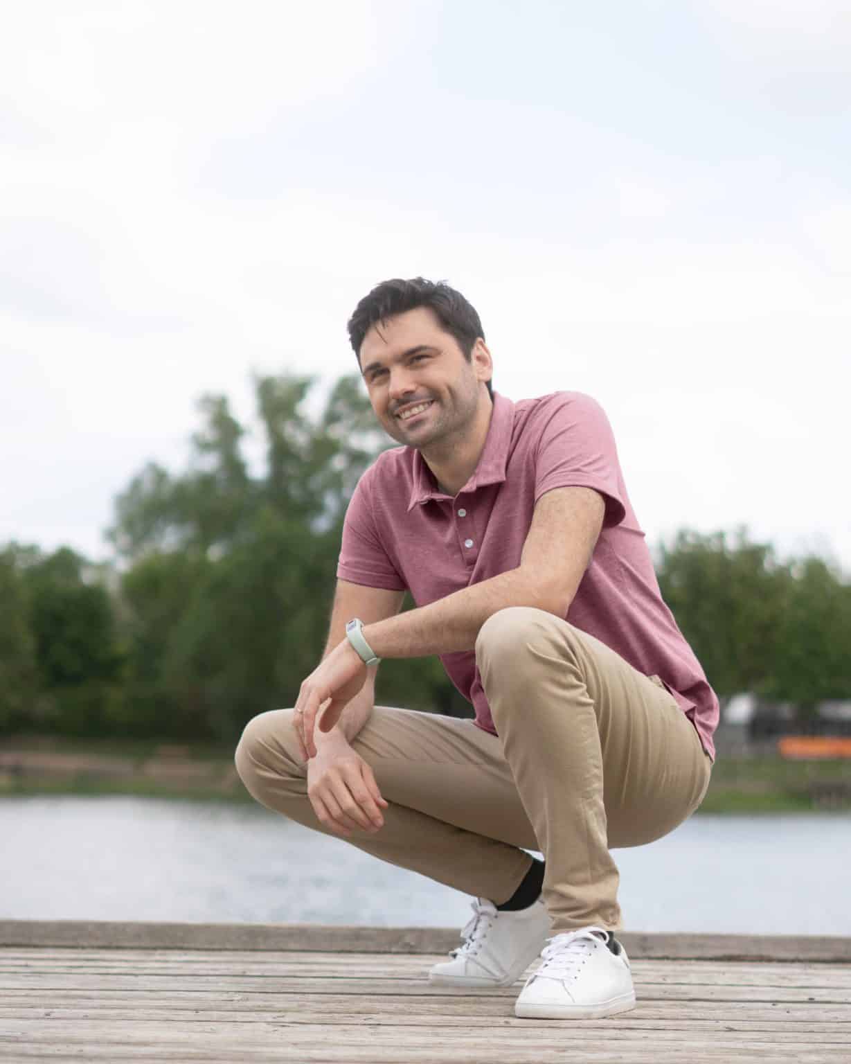 Kit couture polo William - rose des bois