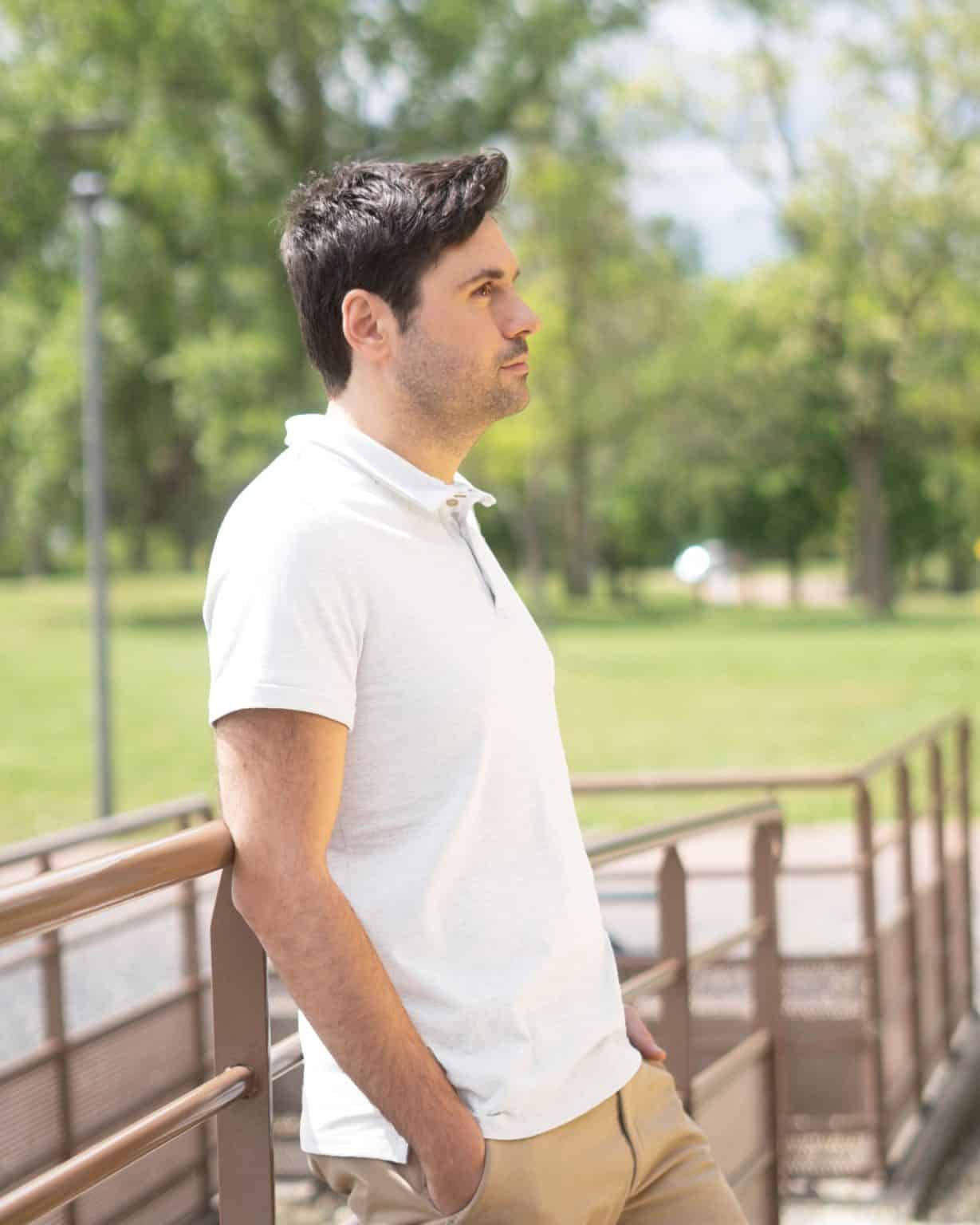 Kit couture polo William - blanc