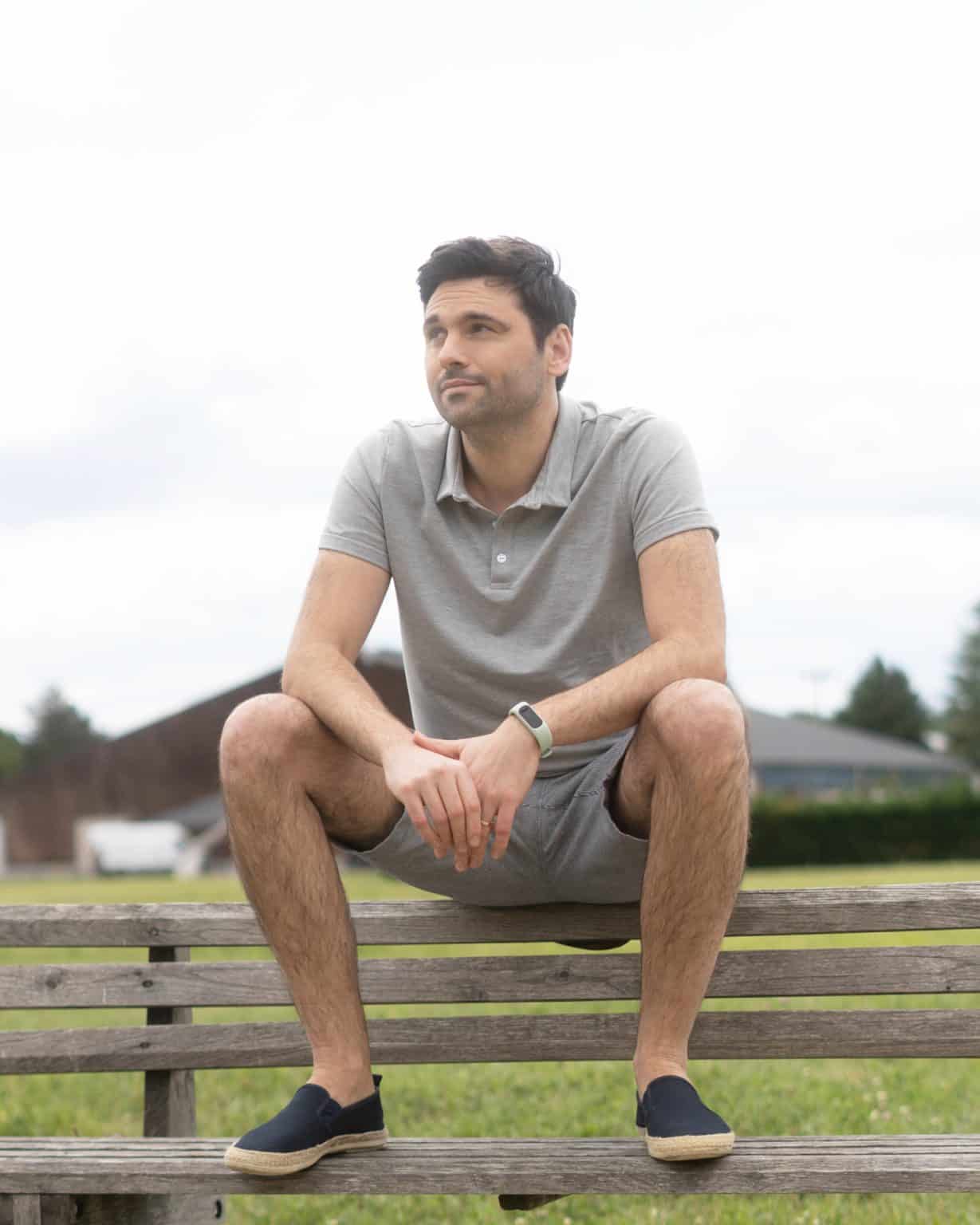 Kit couture polo William - gris