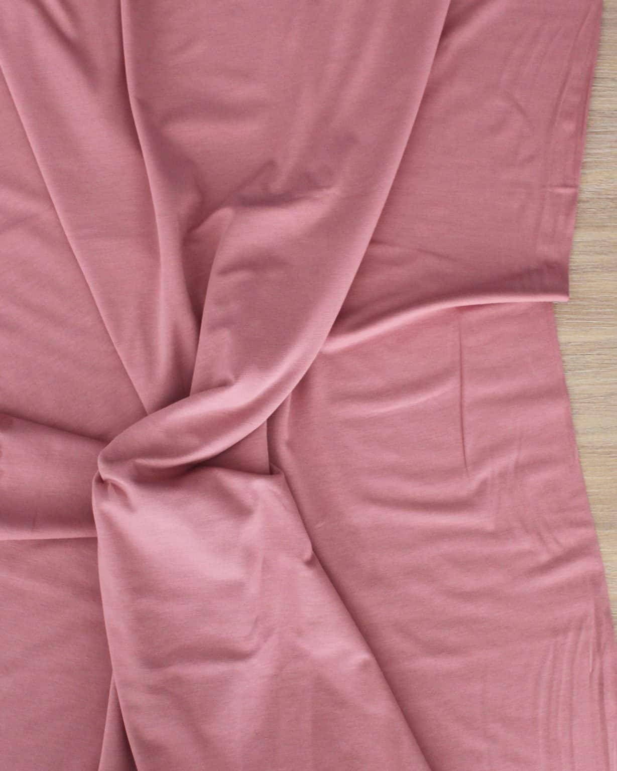 Jersey de bambou - rose