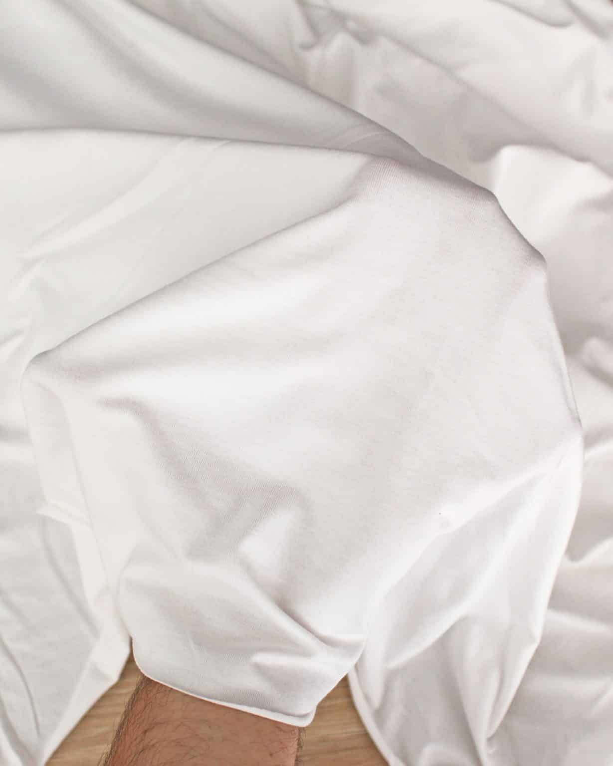 Jersey de bambou - blanc