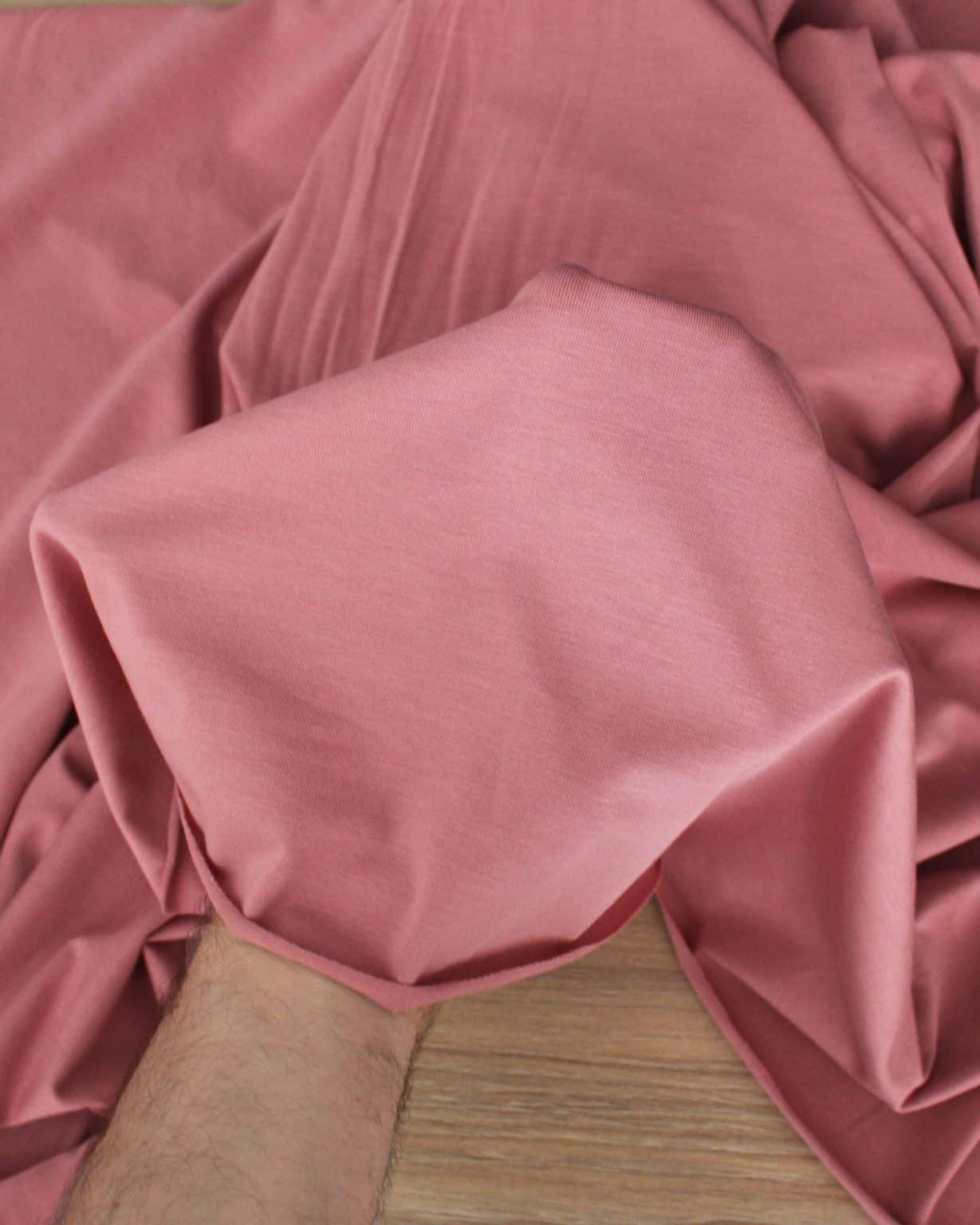 Jersey de bambou - rose