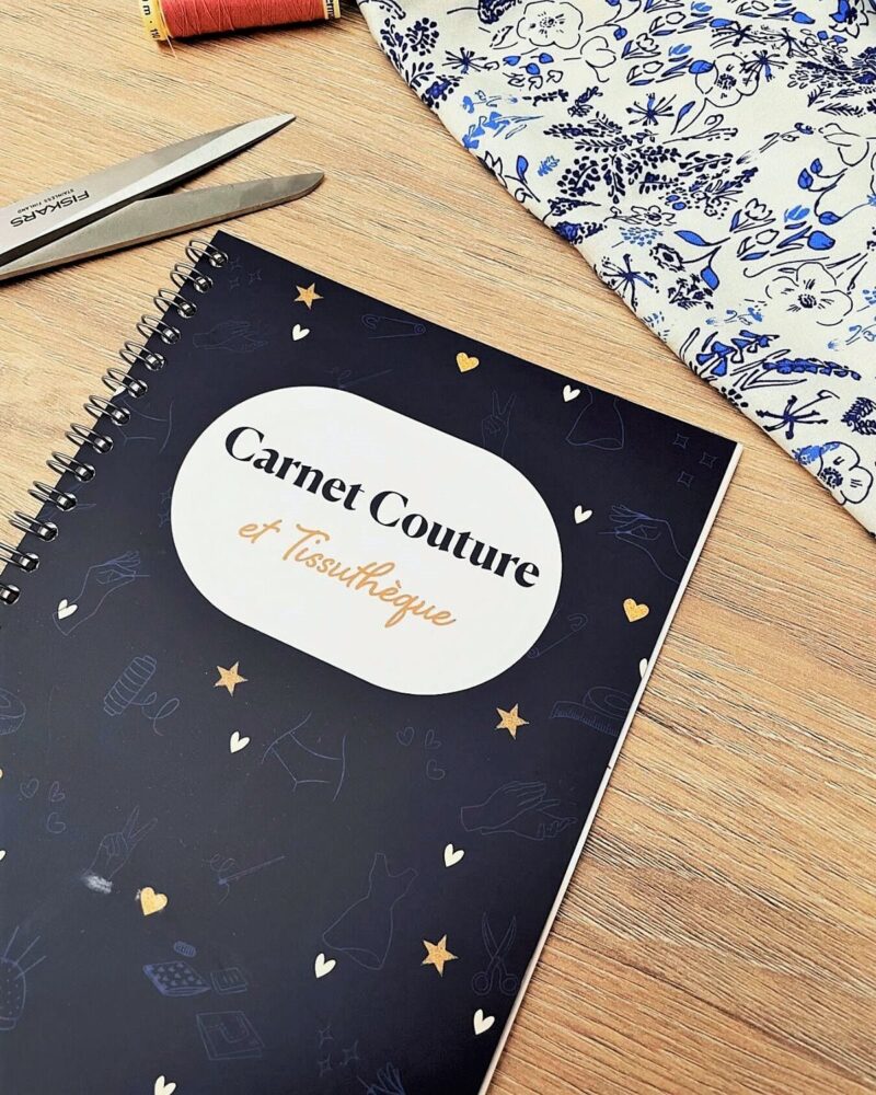 Carnet de couture et tissuthèque - Zoom