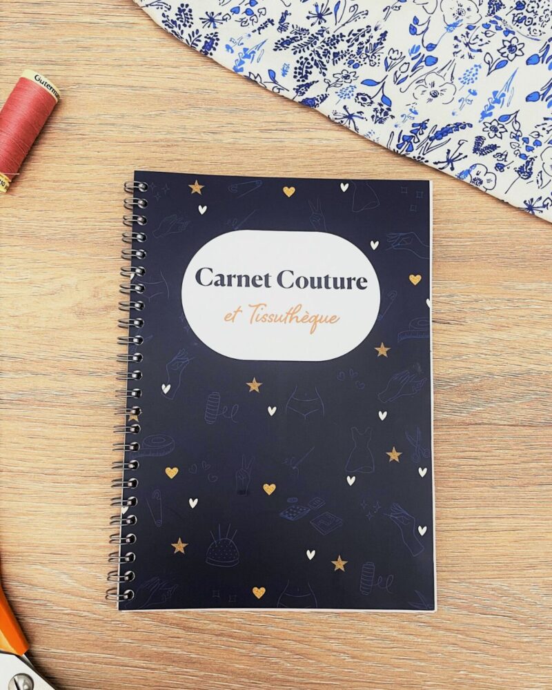 Carnet de couture et tissuthèque - Avant