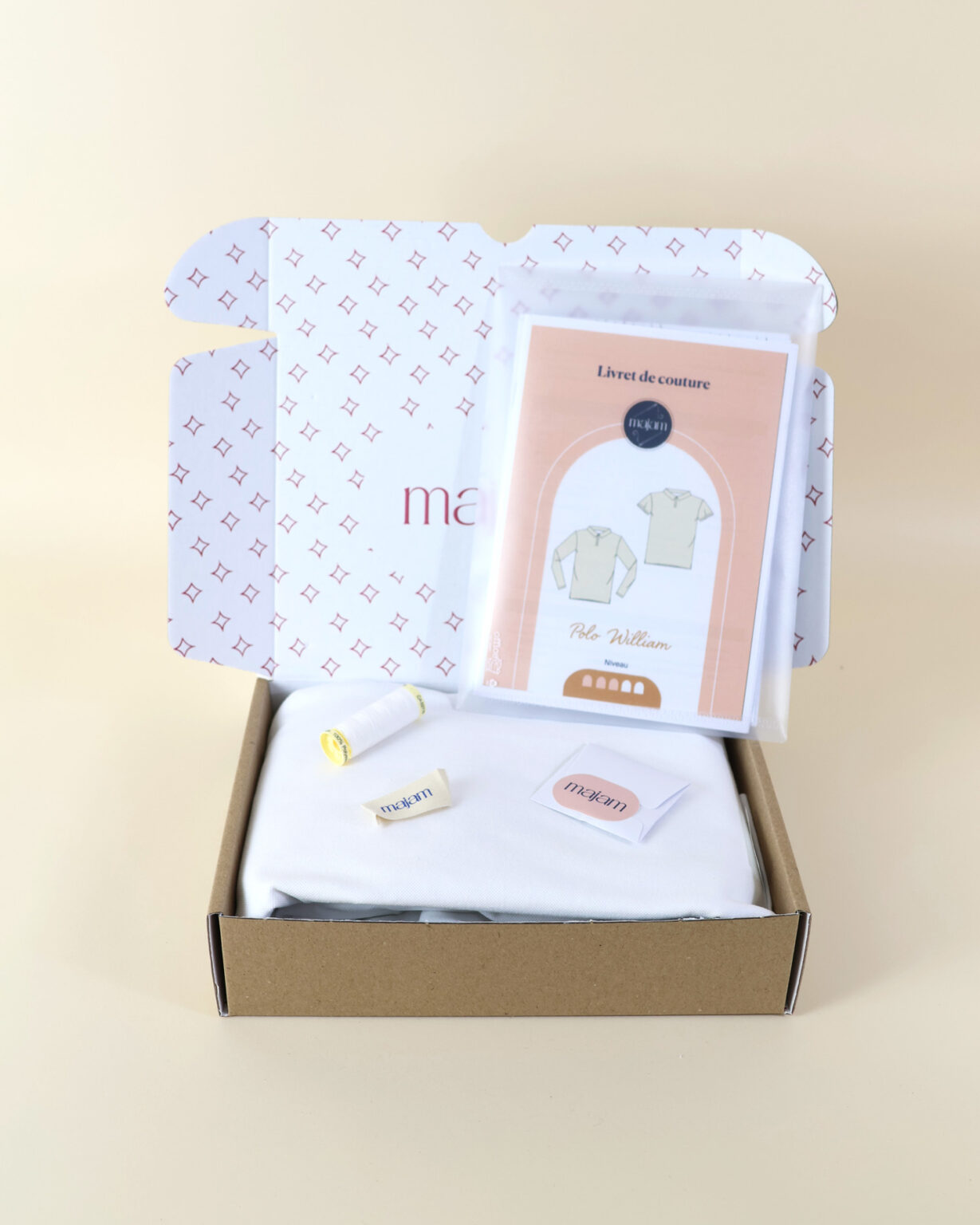 Kit polo William - blanc