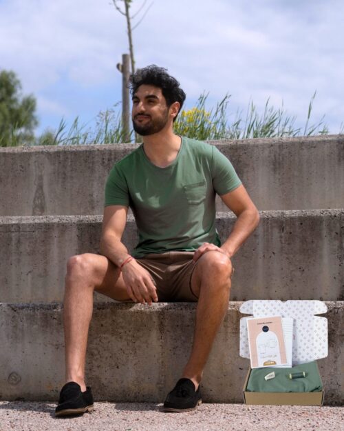 Kit t-shirt Leo - vert