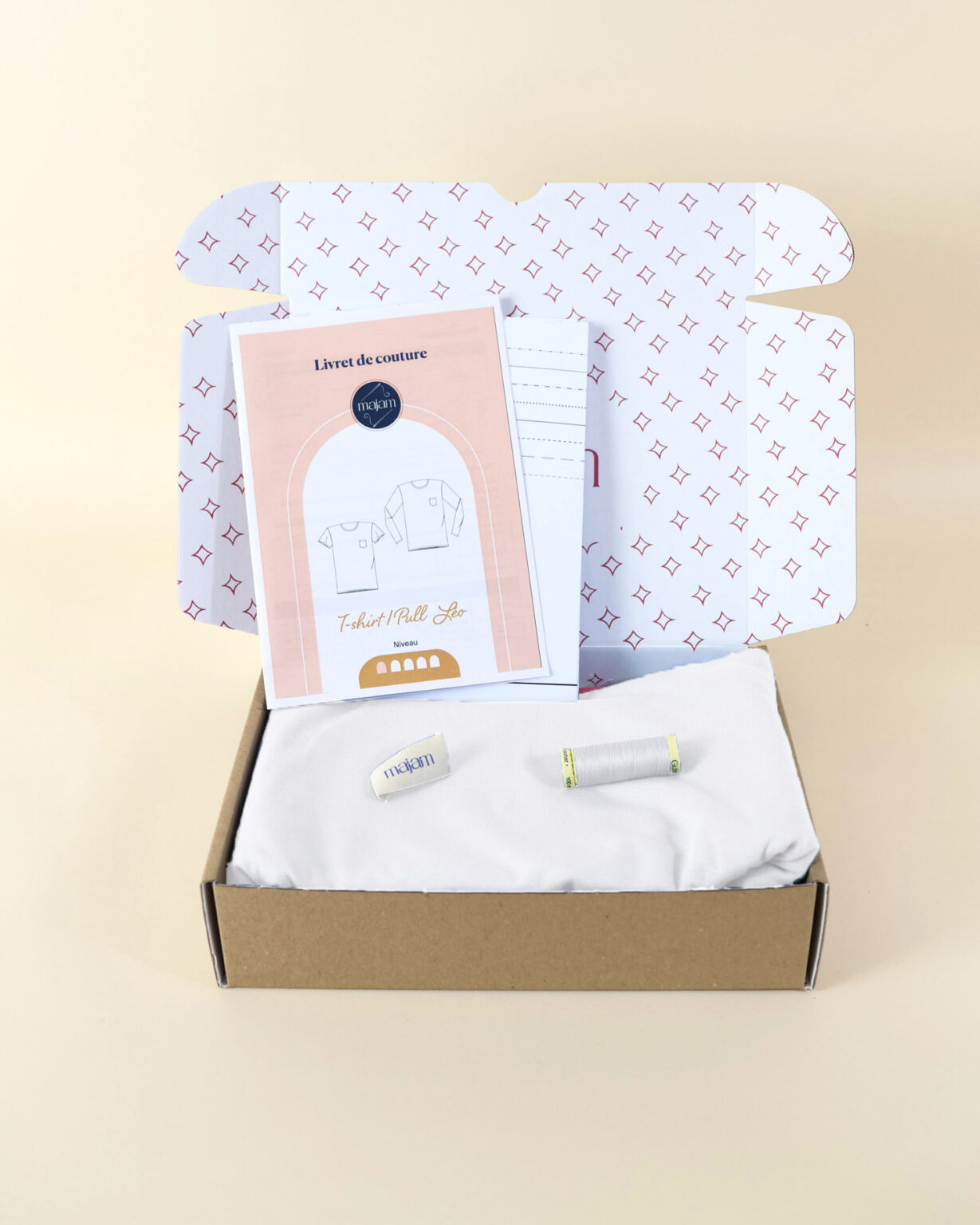 Kit t-shirt Leo - blanc