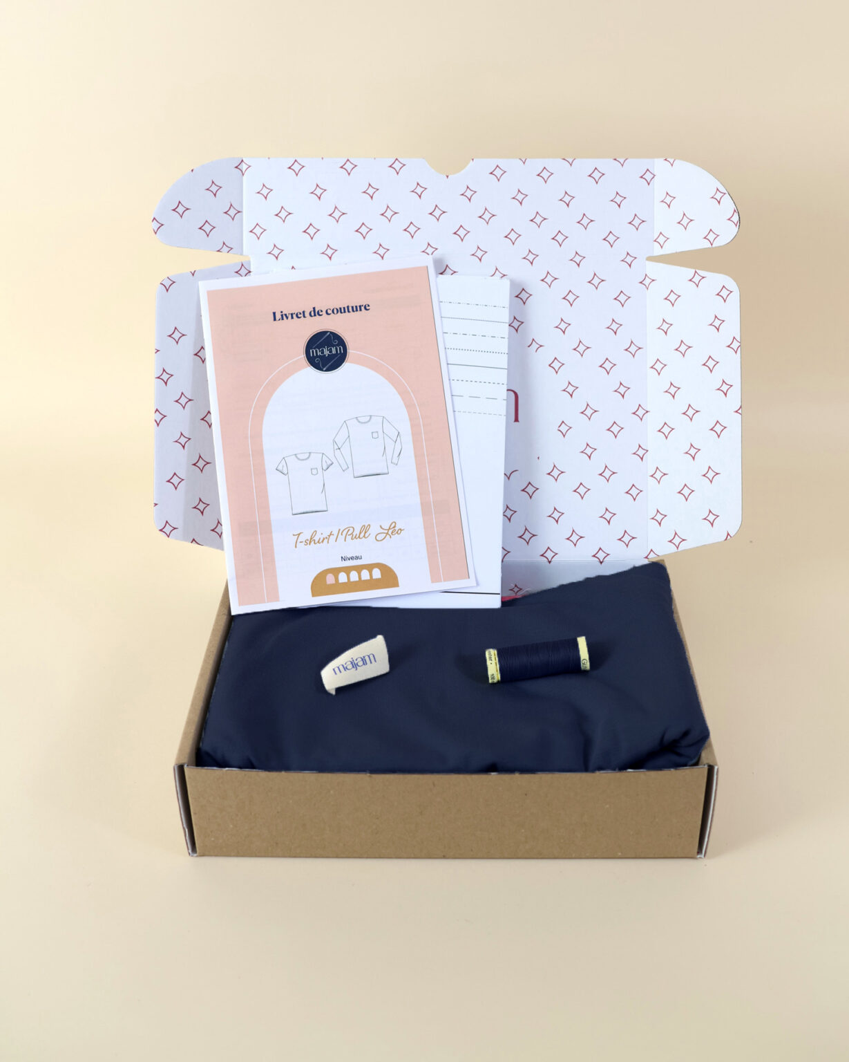 Kit t-shirt Leo - bleu marine