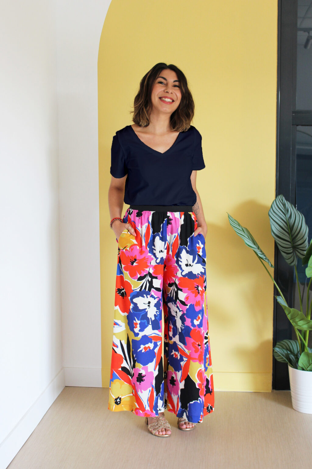 Kit t-shirt Vivi - jersey bleu marine (2)