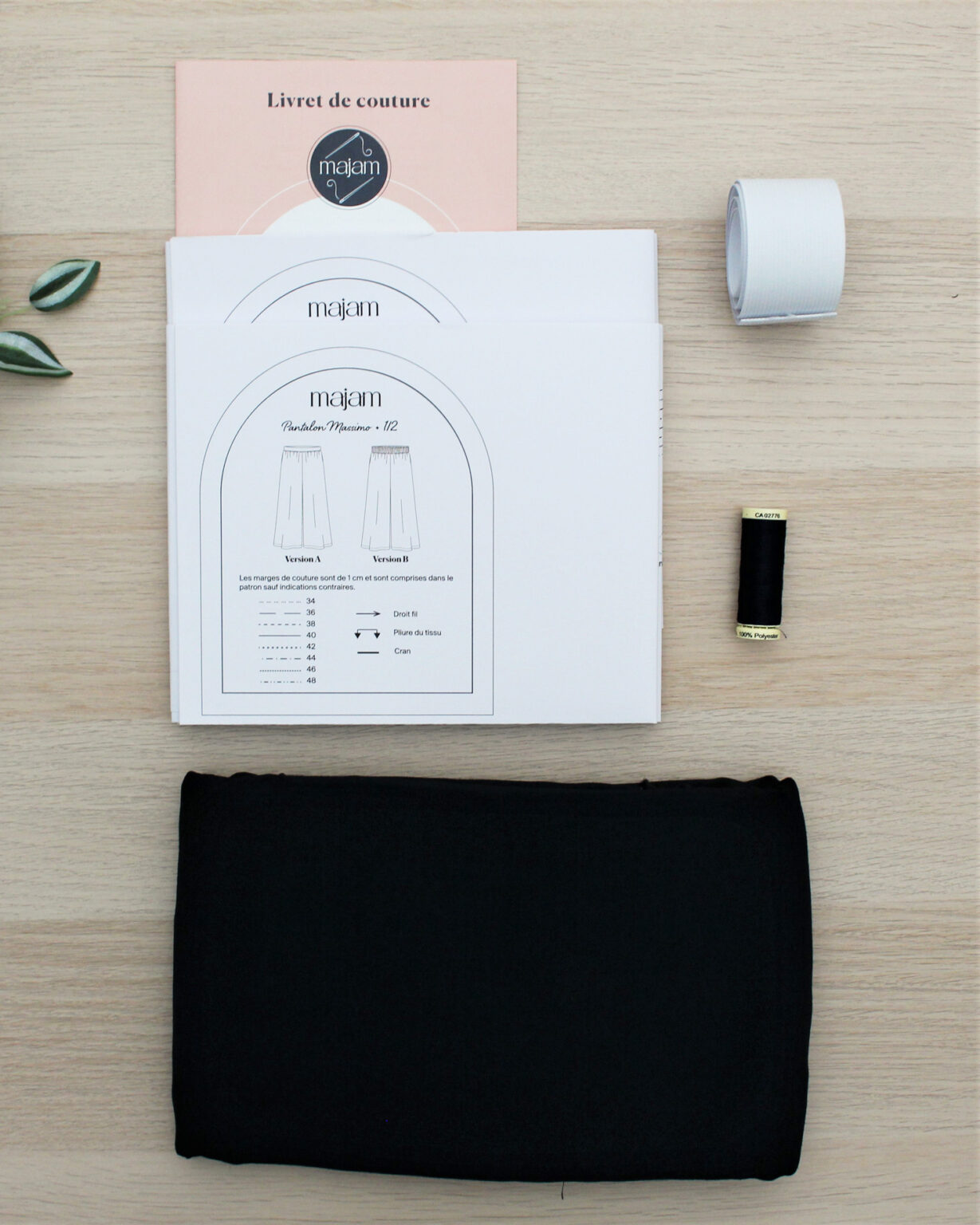 Kit pantalon Massimo - bleu marine (1)