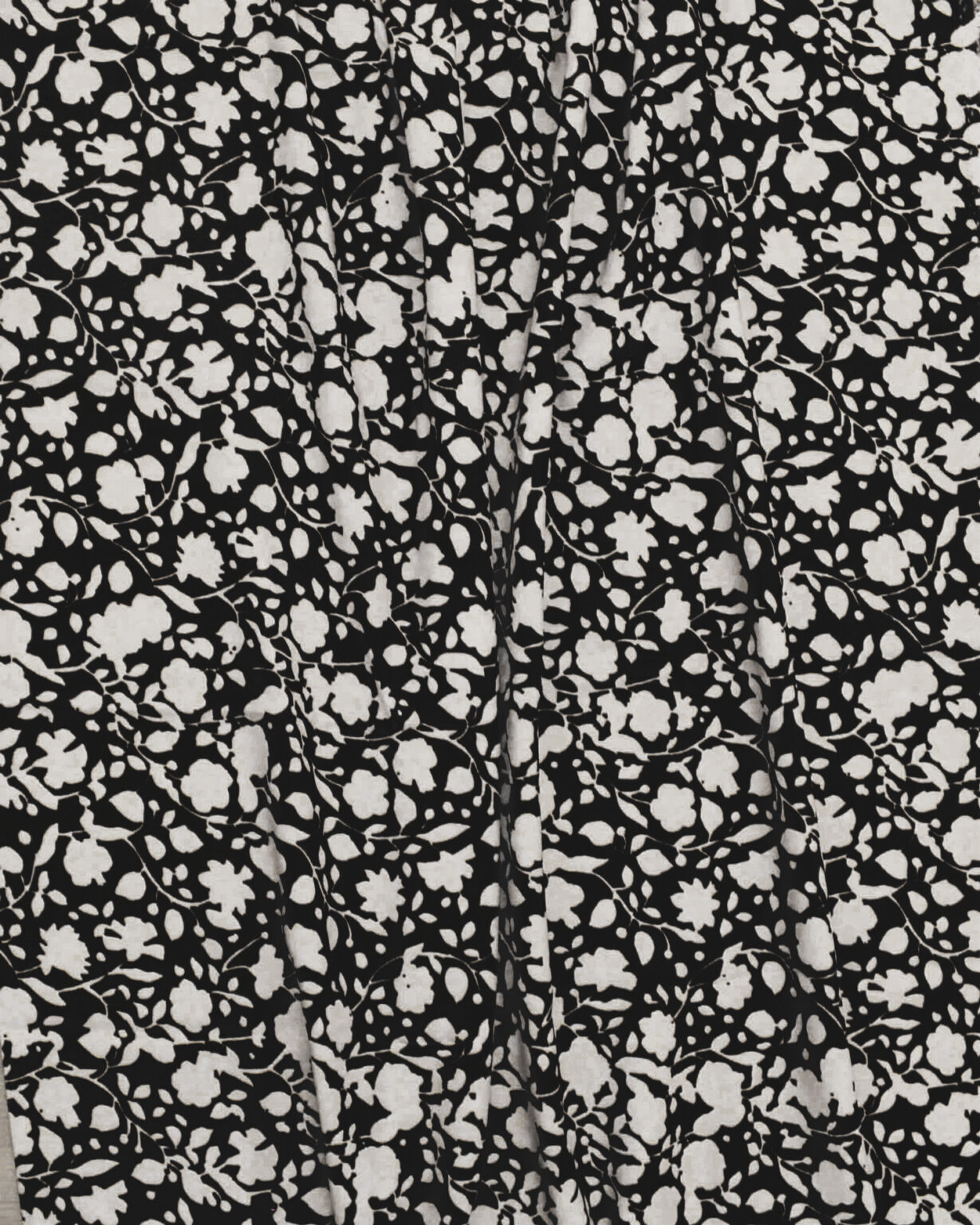 Viscose Empreinte - réglisse - 2